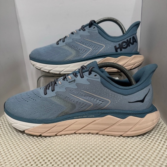 Hoka One One Arahi 5 Womens Running Shoes Gray Comfort Athletic Sneakers Sz 10B - Picture 4 of 9